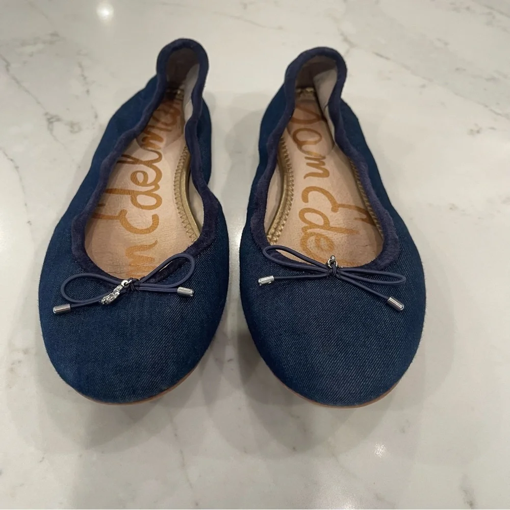 Sam Edelman Felicia chambray ballet flats - Picture 3 of 14